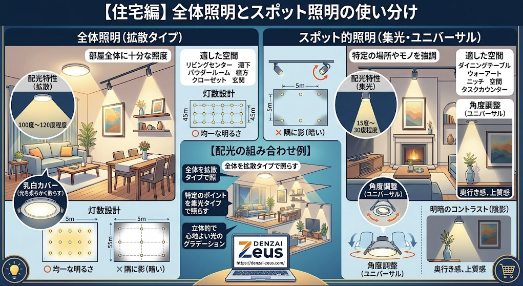 ダウンライト住宅編