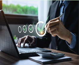 写真②：丁寧な対応