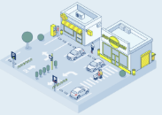 ステップ6: 施工開始（工事開始のイラスト）