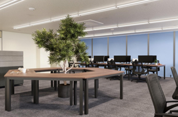 オフィス設計の3Dパース提案