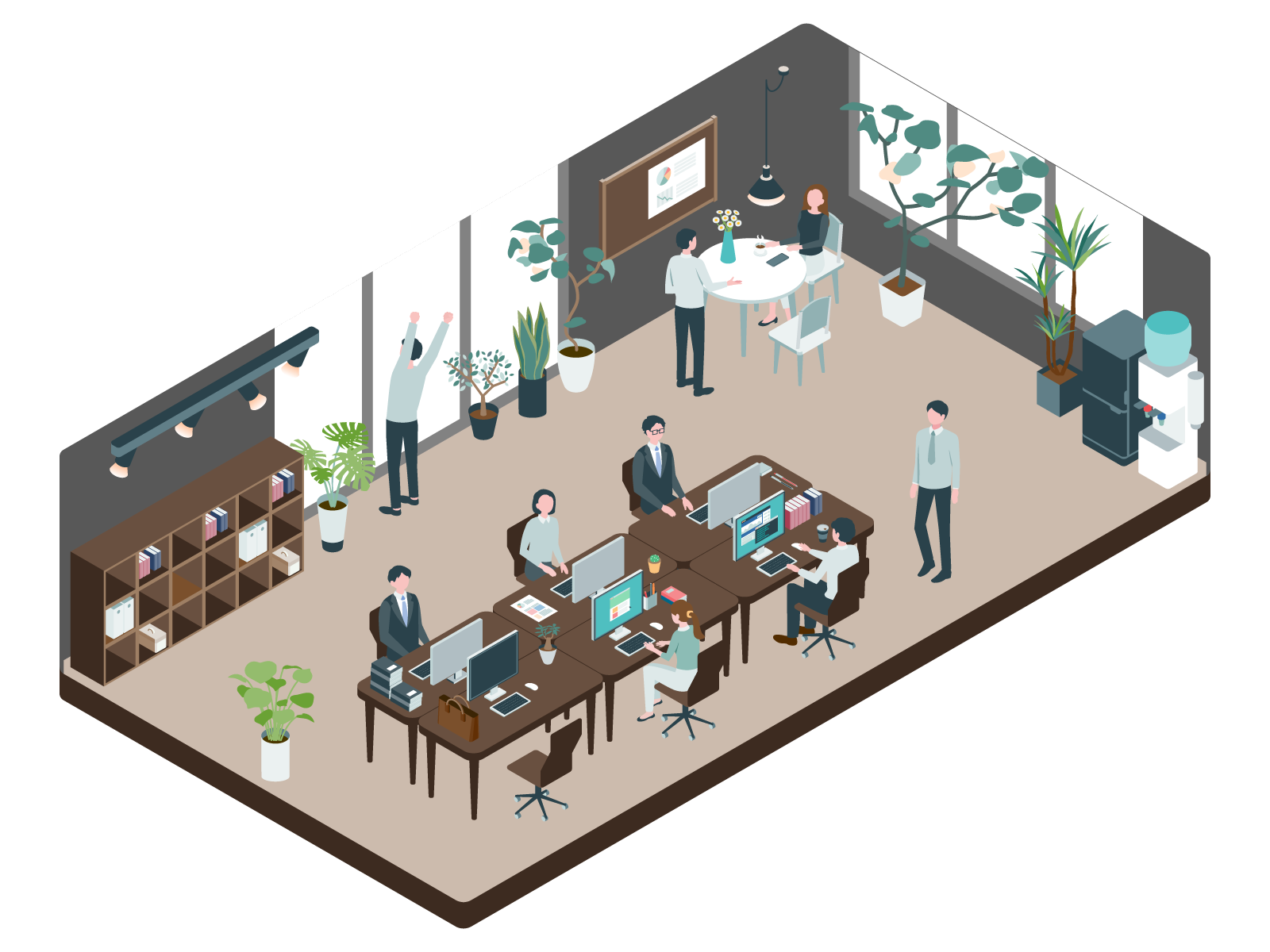 業務効率を高めるオフィス動線レイアウト設計